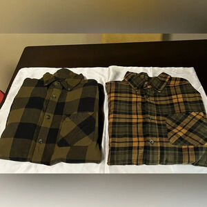 MAGELLAN~BUNDLE~2 MEN’S FLANNEL SHIRTS~ M